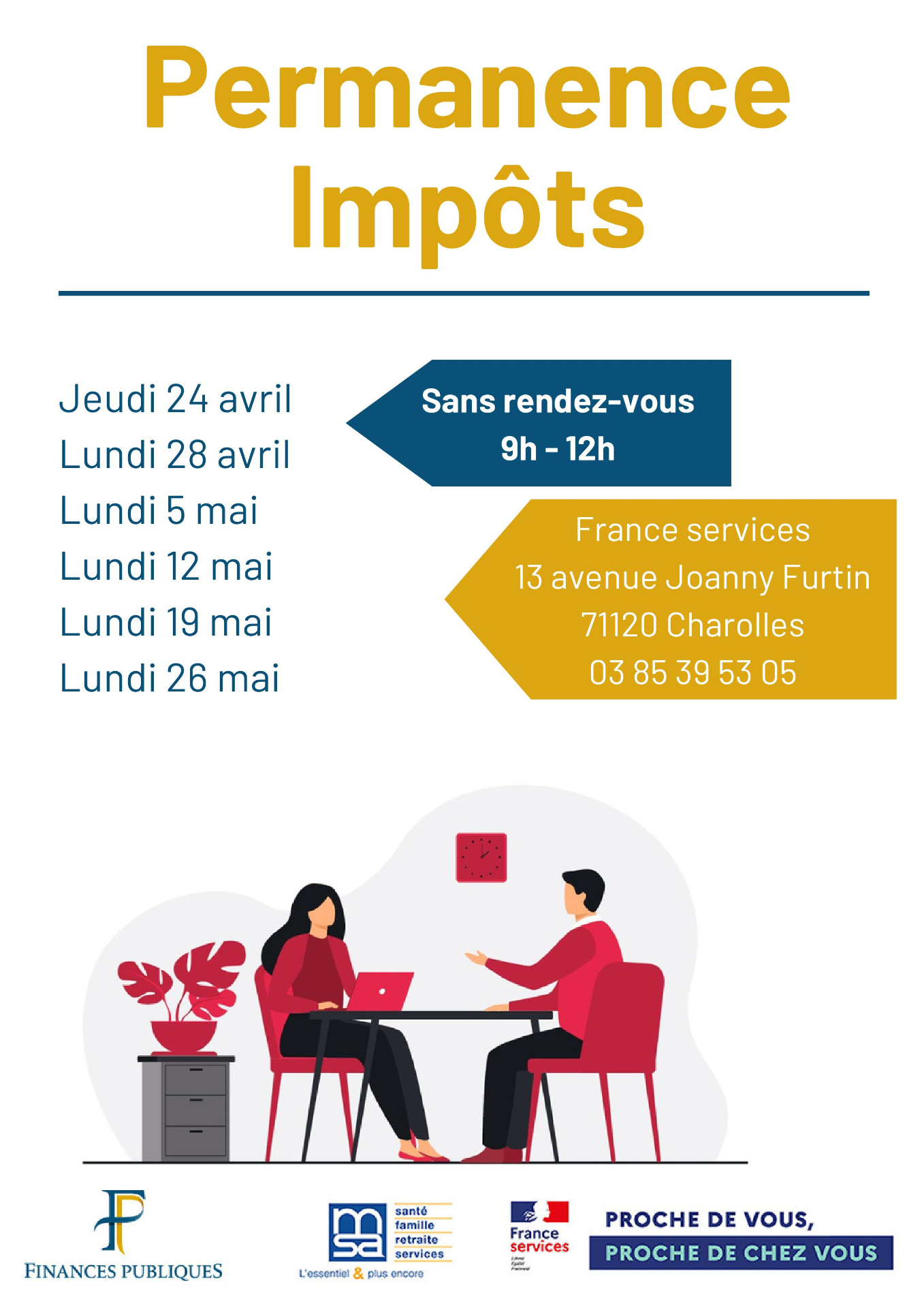 Permanence impôts