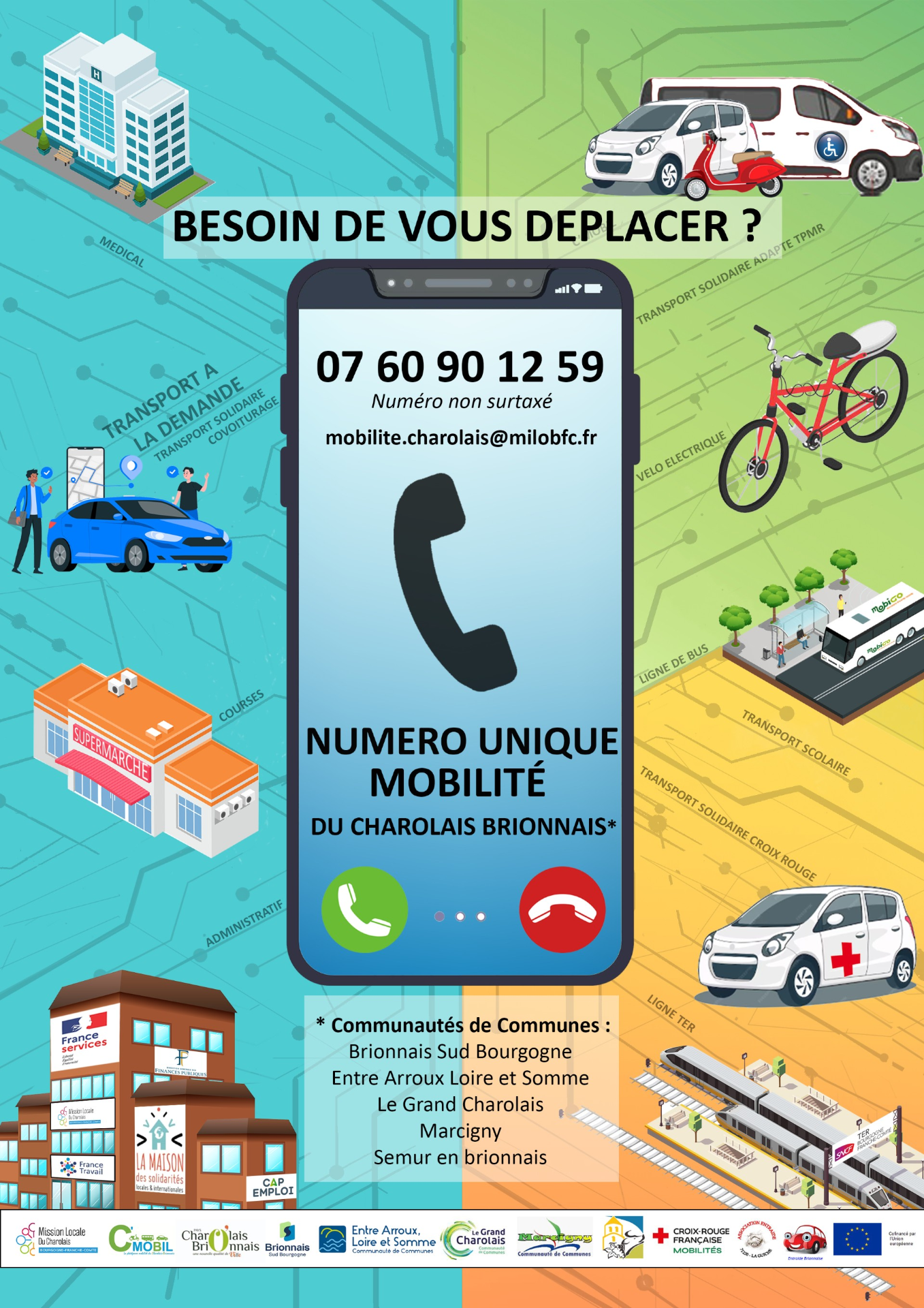 BESOIN DE VOUS DEPLACER