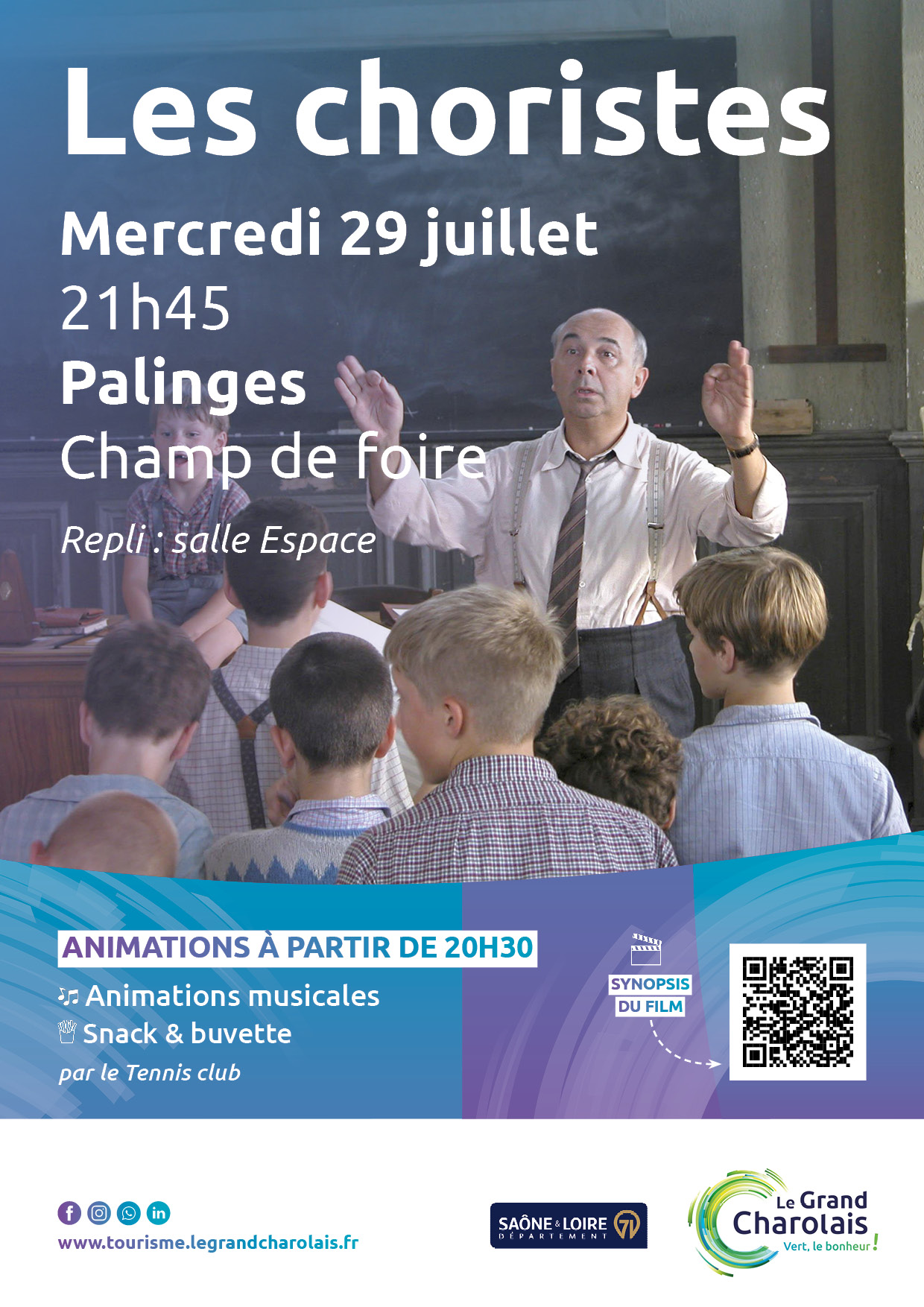 Projection "Les choristes"